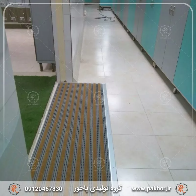 پادری آلومینیومی pvc کلاسیک موکتی کد M9-1